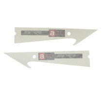 Autocollant / sticker / décor atc-srv de face avant origine Piaggio Aprilia 850 SRV
