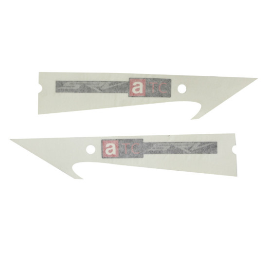 Autocollant / sticker / décor atc-srv de face avant origine Piaggio Aprilia 850 SRV