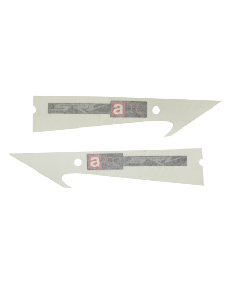 Autocollant / sticker / décor atc-srv de face avant origine Piaggio Aprilia 850 SRV