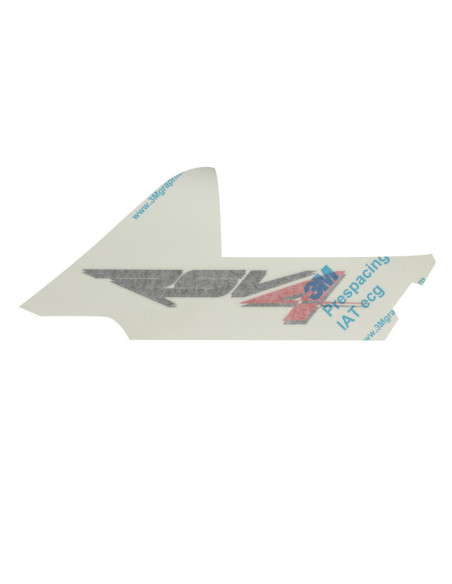 Autocollant / sticker / décor carénage droit origine Aprilia RSV4 1000 2011-2015 jaune