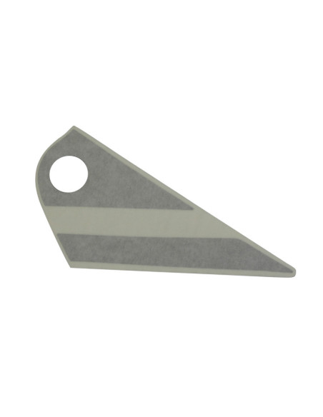 Autocollant / sticker / décor carénage gauche triangle origine Moto Guzzi Norge 2010-2016