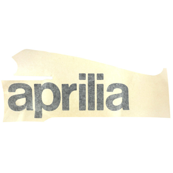 Autocollant / sticker / décor carénage inférieur droit origine Aprilia 50 / 125 RS 2011-2013