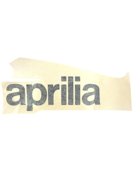Autocollant / sticker / décor carénage inférieur droit origine Aprilia 50 / 125 RS 2011-2013