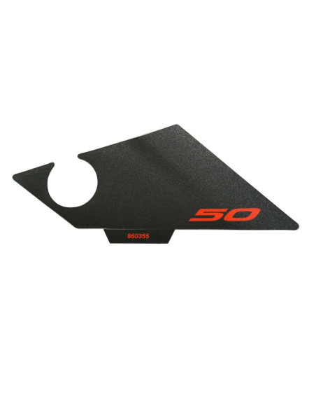 Autocollant / sticker / décor convoyeur gauche origine Aprilia 50 RX / SX 2006-2010