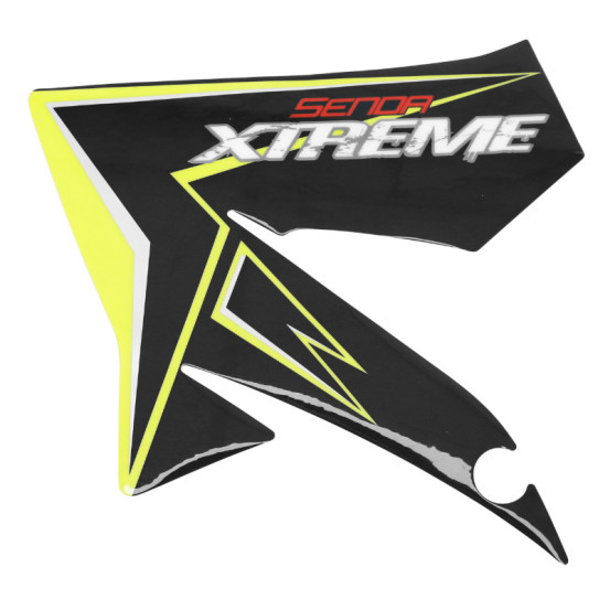 Autocollant / sticker / décor convoyeur gauche origine Derbi 50 Senda X-Treme 2014-2017