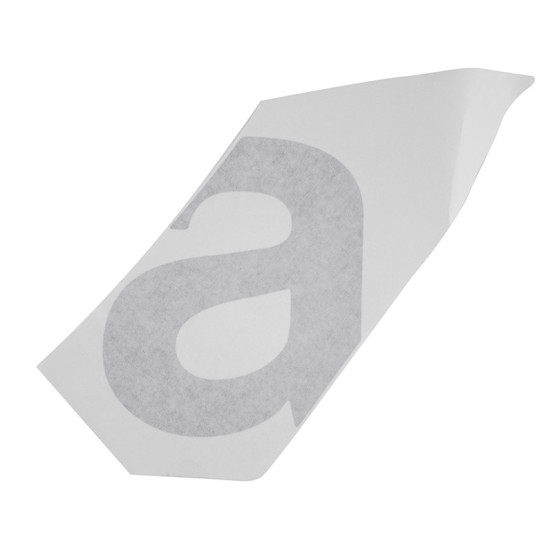 Autocollant / sticker / décor de carénage latéral droit origine Aprilia 660 RS 2020-2024 apex black