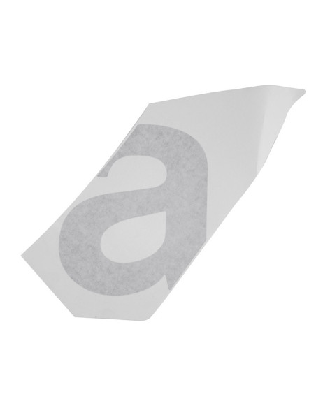 Autocollant / sticker / décor de carénage latéral droit origine Aprilia 660 RS 2020-2024 apex black