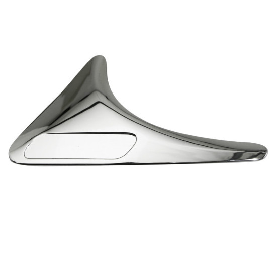 Autocollant / sticker / décor de face avant droit chrome origine Piaggio 125 / 250 / 400 X8 2004-2006