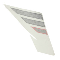 Autocollant / sticker / décor de flanc gauche origine Piaggio Aprilia 1200 caponord (vehicule gris)