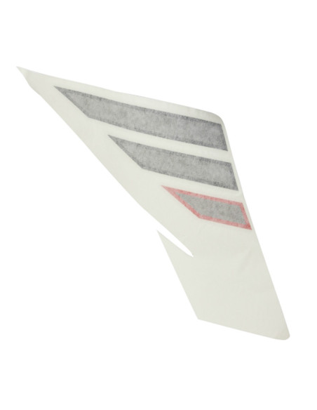 Autocollant / sticker / décor de flanc gauche origine Piaggio Aprilia 1200 caponord (vehicule gris)