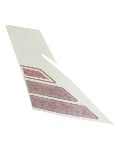 Autocollant / sticker / décor de flanc gauche origine Piaggio Aprilia 1200 caponord (vehicule rouge)