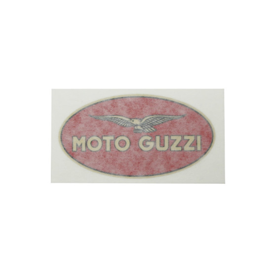 Autocollant / sticker / décor de réservoir Moto Guzzi gauche origine Piaggio Moto Guzzi 750 Nevada / 1100 California vintage