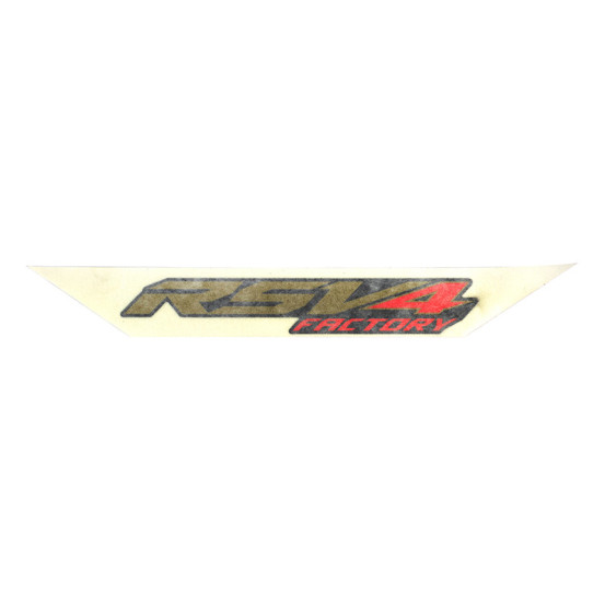 Autocollant / sticker / décor droit / gauche origine Aprilia 1100 RSV4 factory ultra dark 2021-2024