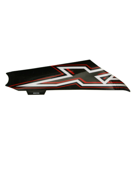 Autocollant / sticker / décor flanc droit origine Aprilia 50 RX / SX 2006-2010