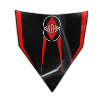 Autocollant / sticker / décor garde boue arrière origine Piaggio 50 Gilera SMT / RCR 2013-2017 rouge