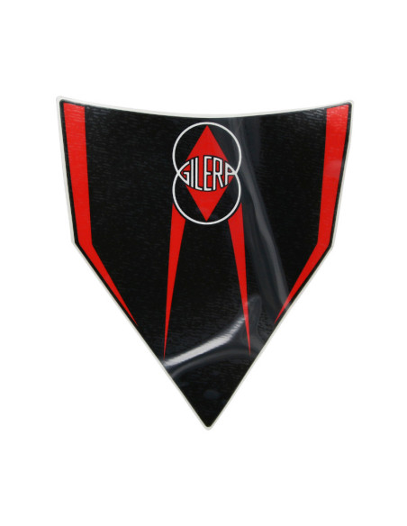 Autocollant / sticker / décor garde boue arrière origine Piaggio 50 Gilera SMT / RCR 2013-2017 rouge