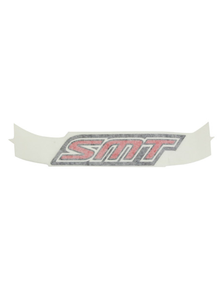 Autocollant / sticker / décor garde boue arrière origine Piaggio 50 Gilera SMT / RCR après 2013 blanche