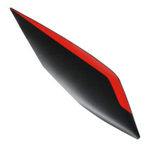 Autocollant / sticker / décor garde boue arrière origine Piaggio 50 Gilera SMT / RCR après 2013 rouge