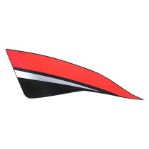 Autocollant / sticker / décor garde boue avant droit origine Aprilia 1200 Dorsoduro 2010-2016