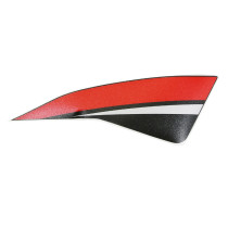 Autocollant / sticker / décor garde boue avant gauche origine Aprilia 1200 Dorsoduro 2010-2016