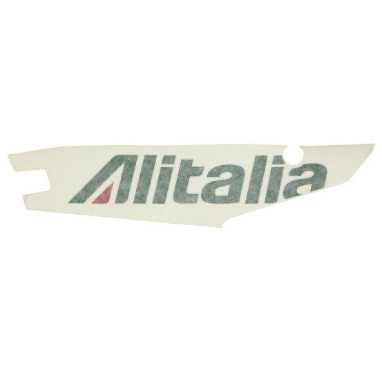 Autocollant / sticker / décor italia gauche origine Aprilia 50 / 125 RS 2011-2013