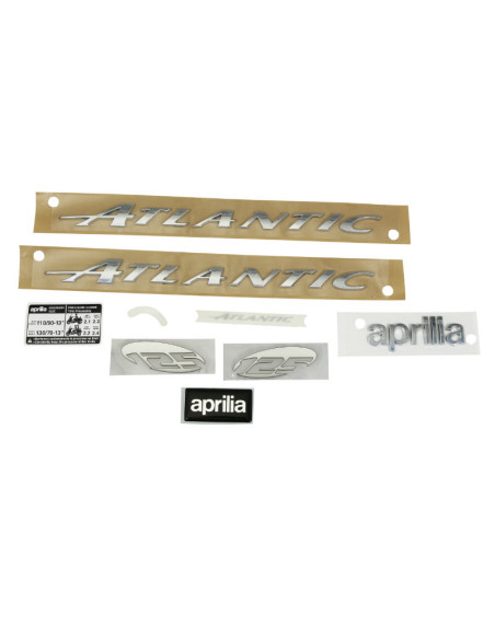 Autocollant / sticker / décor origine Piaggio Aprilia 125 / 250 Atlantic 2002-2006