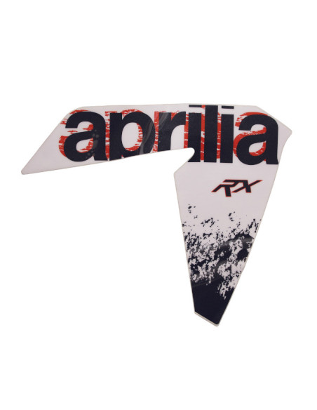 Autocollant / sticker / décor réservoir droit origine Piaggio Aprilia 50 RX / SX après 2011