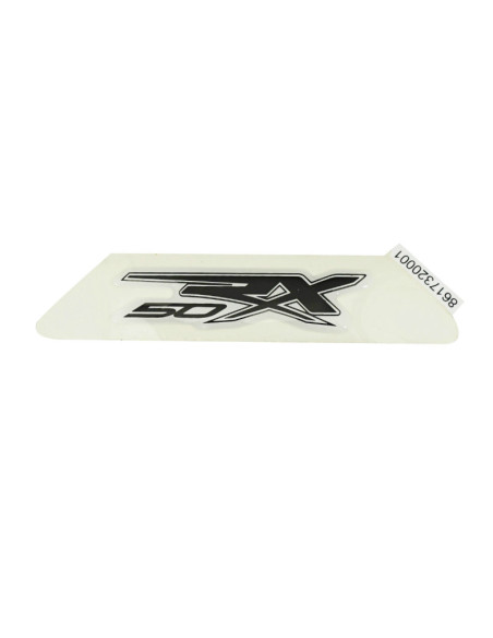 Autocollant / sticker / décor RX 50 origine Piaggio Aprilia 50 RX 2006-2010