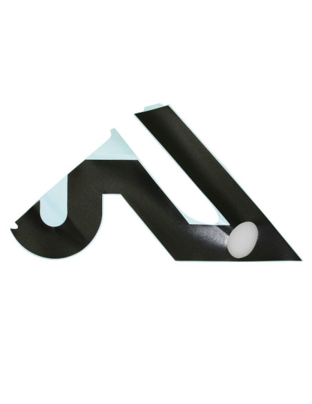 Autocollant / sticker / décor spoiler gauche origine Piaggio Aprilia 1000 RSV-2