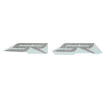 Autocollant / sticker / décor SR droit de face avant origine Piaggio Aprilia 50 SR H2O 2014-2017