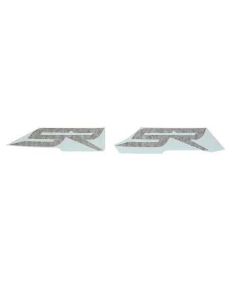 Autocollant / sticker / décor SR droit de face avant origine Piaggio Aprilia 50 SR H2O 2014-2017