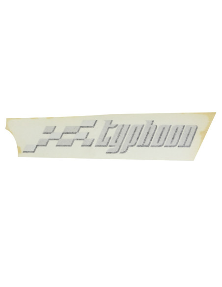 Autocollant / sticker / décor Typhoon aile arrière droit origine Piaggio 50 Typhoon 2006-2010