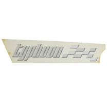 Autocollant / sticker / décor Typhoon aile arrière gauche origine Piaggio 50 Typhoon 2006-2010