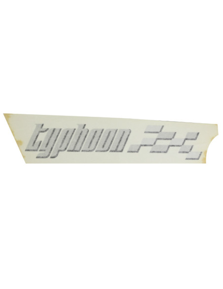 Autocollant / sticker / décor Typhoon aile arrière gauche origine Piaggio 50 Typhoon 2006-2010