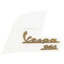 Autocollant / sticker / décor Vespa 946 or origine Piaggio 125 Vespa 946 CD 2021-2022