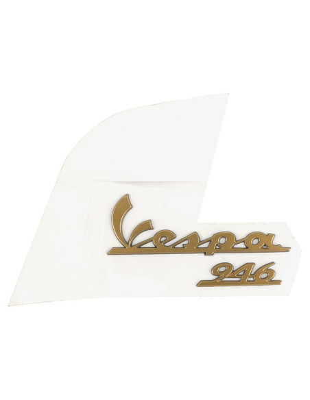 Autocollant / sticker / décor Vespa 946 or origine Piaggio 125 Vespa 946 CD 2021-2022