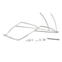 Barres de protection arrière chromee origine Piaggio 125 / 300 Vespa GTS après 2022