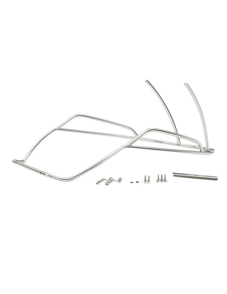 Barres de protection arrière chromee origine Piaggio 125 / 300 Vespa GTS après 2022