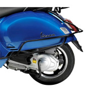 Barres de protection arrière noire mat origine Piaggio 125 / 250 / 300 Vespa GTS