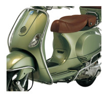 Barres de protection tablier avant chrome origine Piaggio 50 / 125 LX