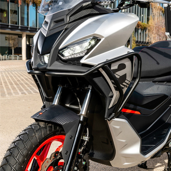 Barres de protection tablier avant noir origine Aprilia 125 SR GT compact 2021-2025