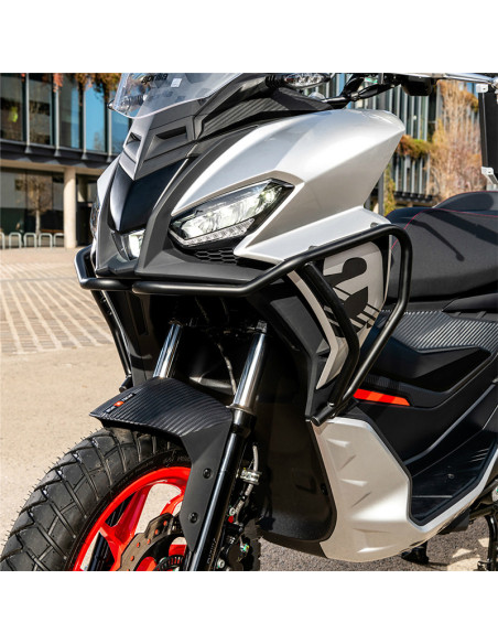 Barres de protection tablier avant noir origine Aprilia 125 SR GT compact 2021-2025