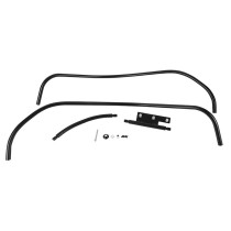 Barres de protection tablier avant noir origine Piaggio 125 / 300 Vespa GTS après 2022