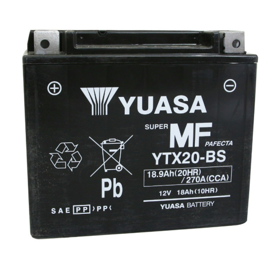 Batterie 12V 20AH YT20-BS origine Piaggio Moto Guzzi