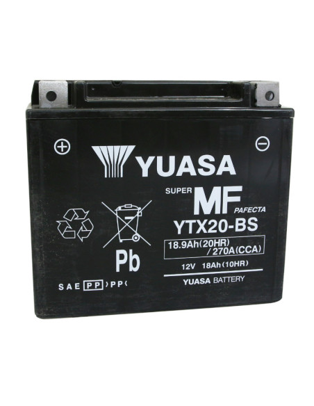 Batterie 12V 20AH YT20-BS origine Piaggio Moto Guzzi