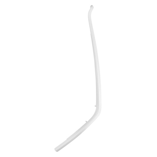 Bordure de tablier avant droit blanc origine Piaggio Vespa 50 / 125 / 150 Primavera 2016-2023 / Sprint 2022-2024
