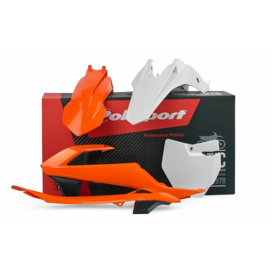 Kit Plastiques + boite à air Polisport KTM 65 SX 2016-2017