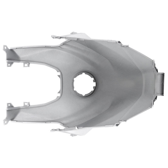 Cache / capot de réservoir origine Aprilia 900 Shiver gris pulsar 2017-2022