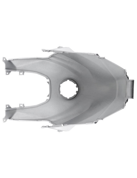 Cache / capot de réservoir origine Aprilia 900 Shiver gris pulsar 2017-2022