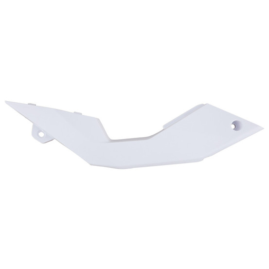 Cache / carenage droit blanc sous selle origine Aprilia 50 SX / RX 2014-2016
